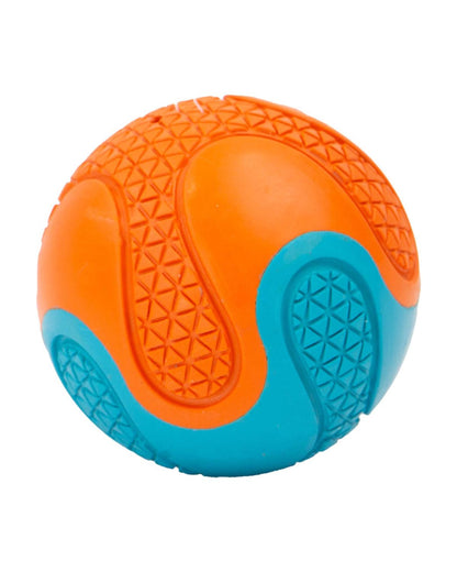Ancol Playtime Chase Tough Rubber Ball Dog Toy