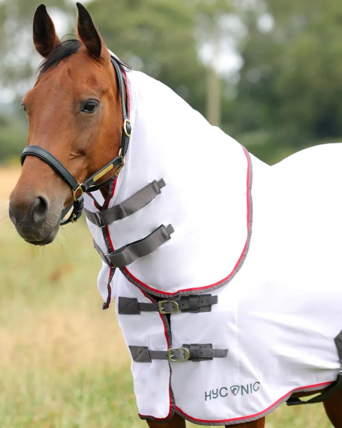HyCONIC Fly Rug with Detachable Neck White