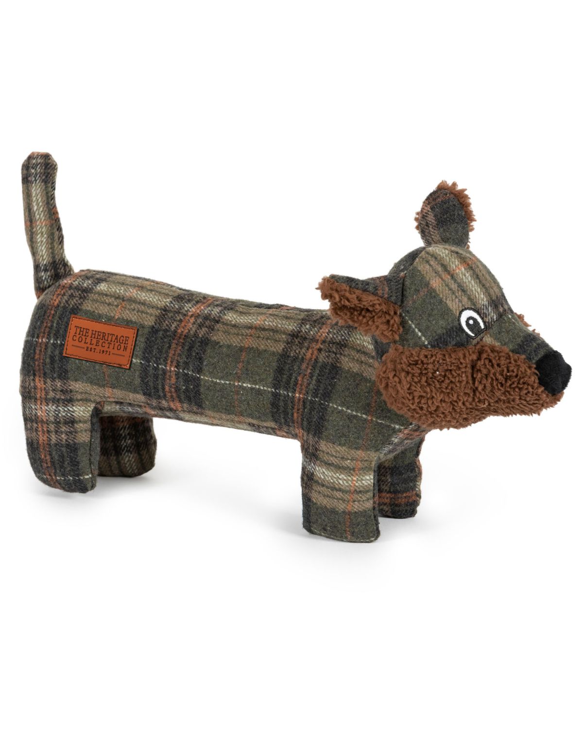 Ancol Heritage Tweed Fox Dog Toy