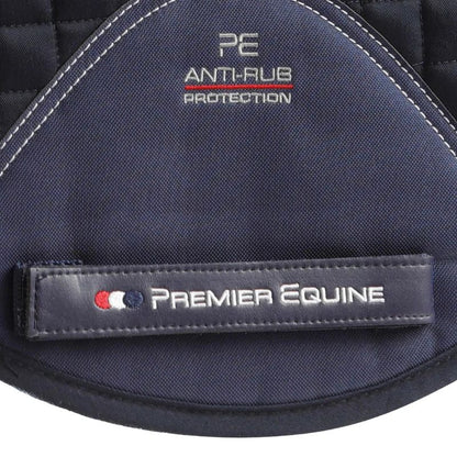 Premier Equine Navy Saddle Pad: Anti-Rub Protection for Horse Riding, Equestrian Tack