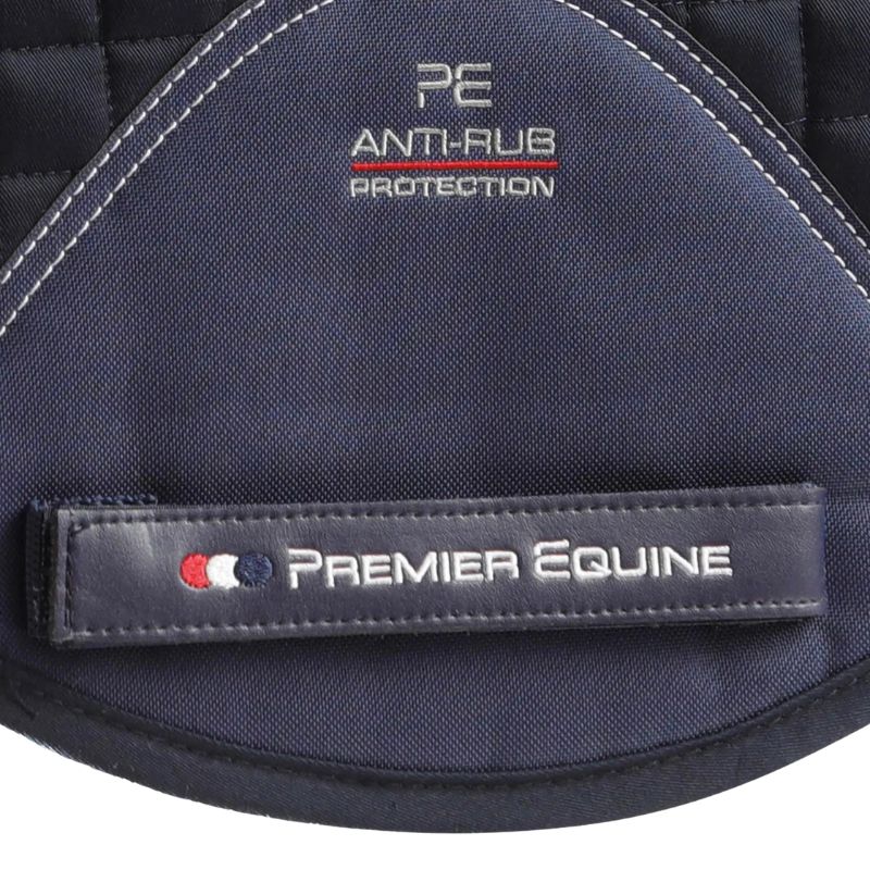 Premier Equine Navy Saddle Pad: Anti-Rub Protection for Horse Riding, Equestrian Tack