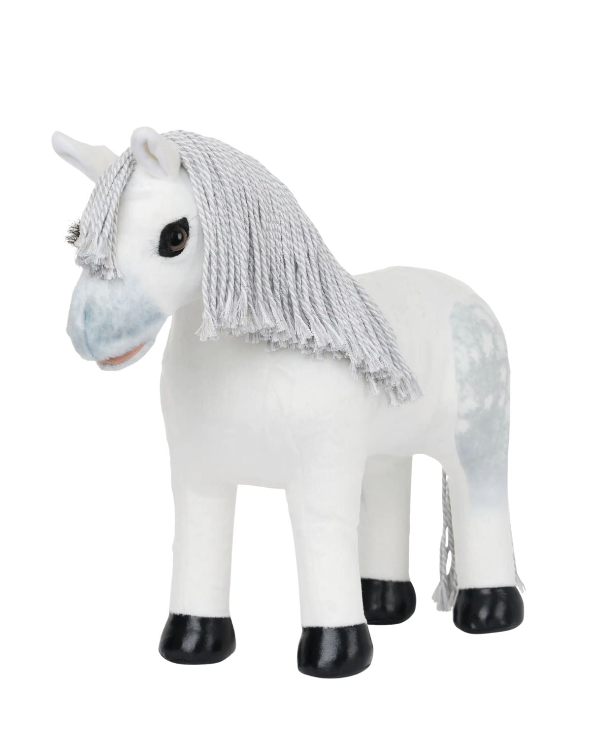 LEMIEUX TOY PONY COCO - Equiflair: Grey Working Hunter Pony Plush Toy - Horse Gifts