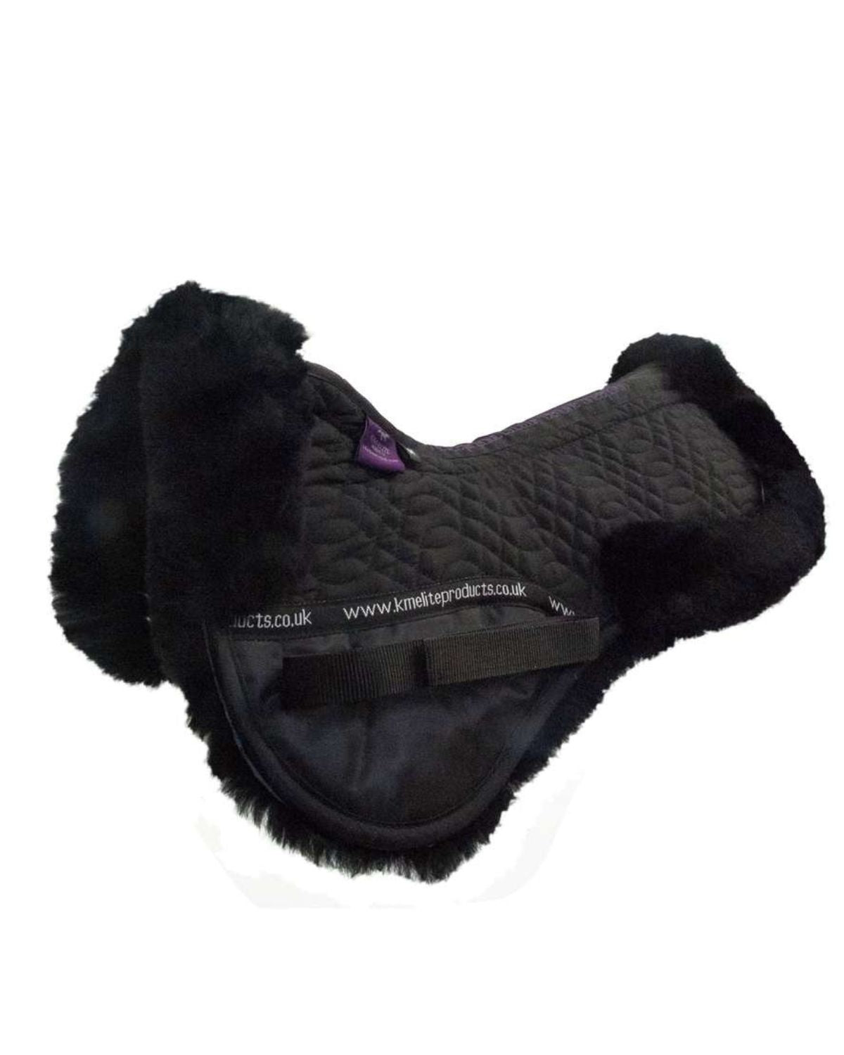 KM Elite High Wither Half Pad Black