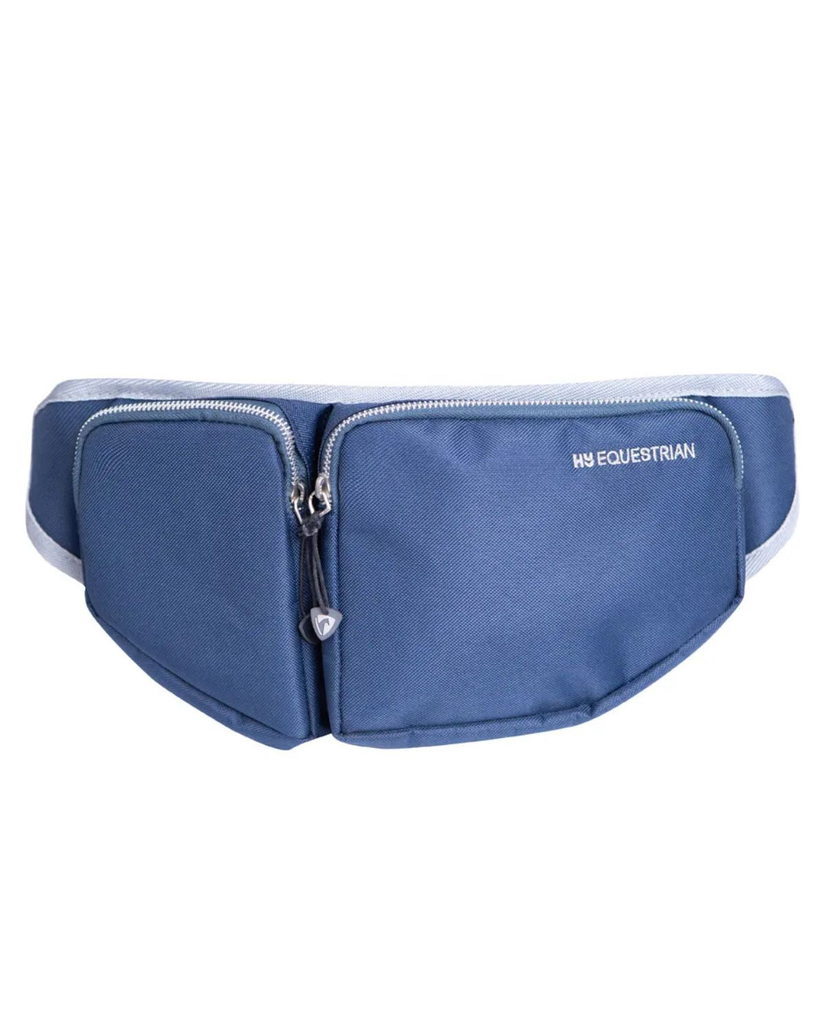 Hy Equestrian Bum Bag Navy/Grey - location-31143526467-outofstock location-31154962499-instock