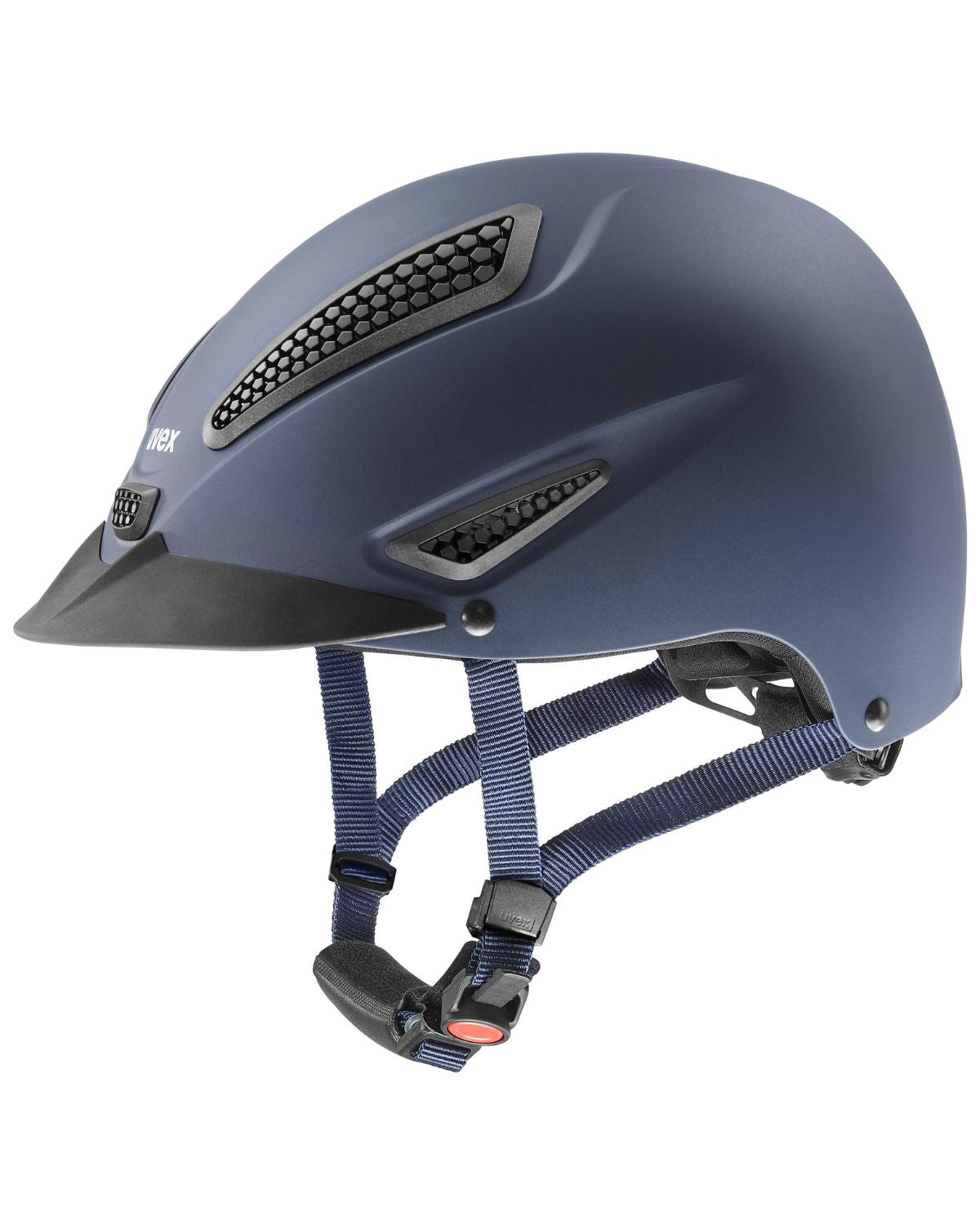UVEX PERFEXXION III Riding Helmet - Blue Matt - Equestrian Safety Gear