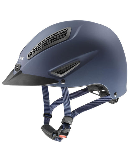 UVEX PERFEXXION III Riding Helmet - Blue Matt - Equestrian Safety Gear