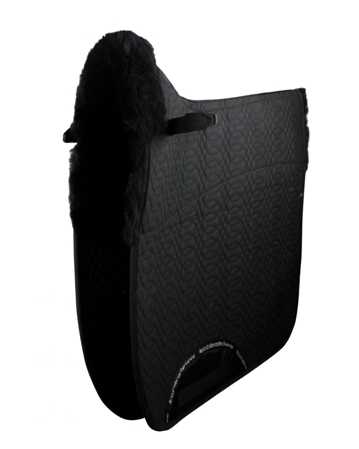 KM Elite Half Lined Dressage Square Black