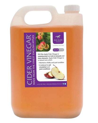KM Elite Cider Vinegar - Horse Supplement - UK Made - Equiflair Apple Cider Vinegar