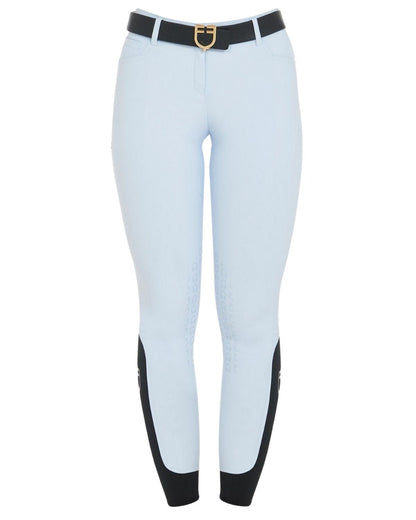 Equestro Women'S Latest Generation Summer Breeches Light Blue | Equiflair