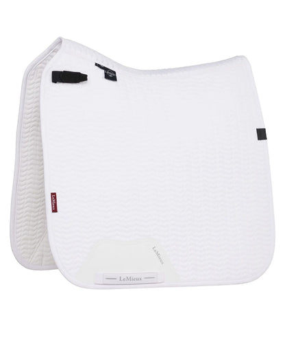 LeMieux Essence Dressage Square White - Dressage Pad Horse Small/Medium