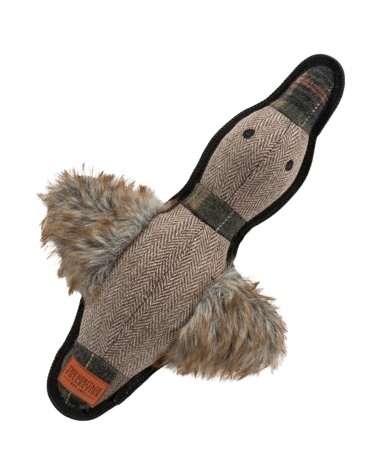 Ancol Heritage Tweed Duck Dog Toy