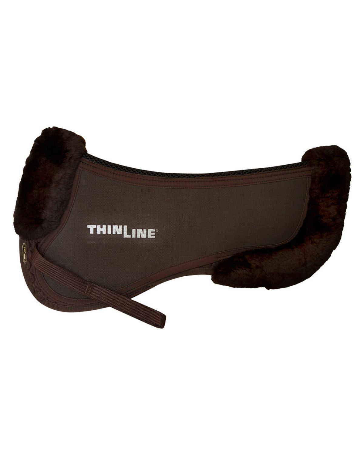 ThinLine Trifecta Half Pad With Sheepskin Rolls New version - Brown