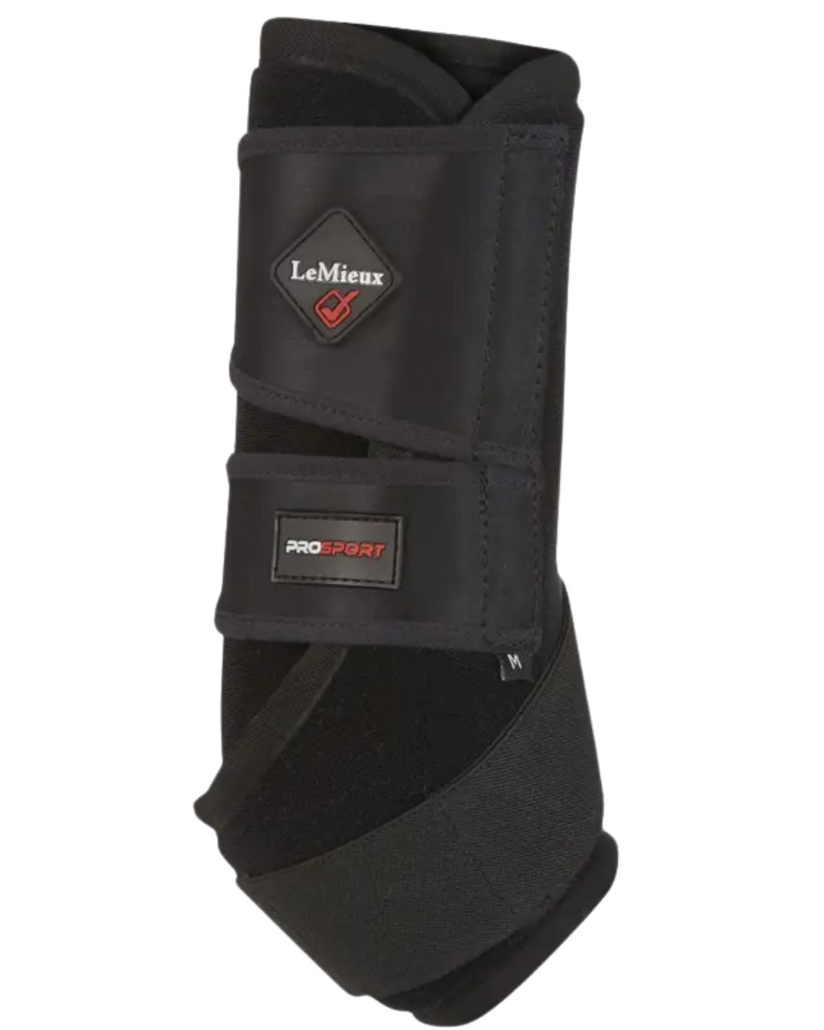 LeMieux Ultra Support Boots Black - Horse Leg Tendon Protection, Turnout, Schooling, Competition