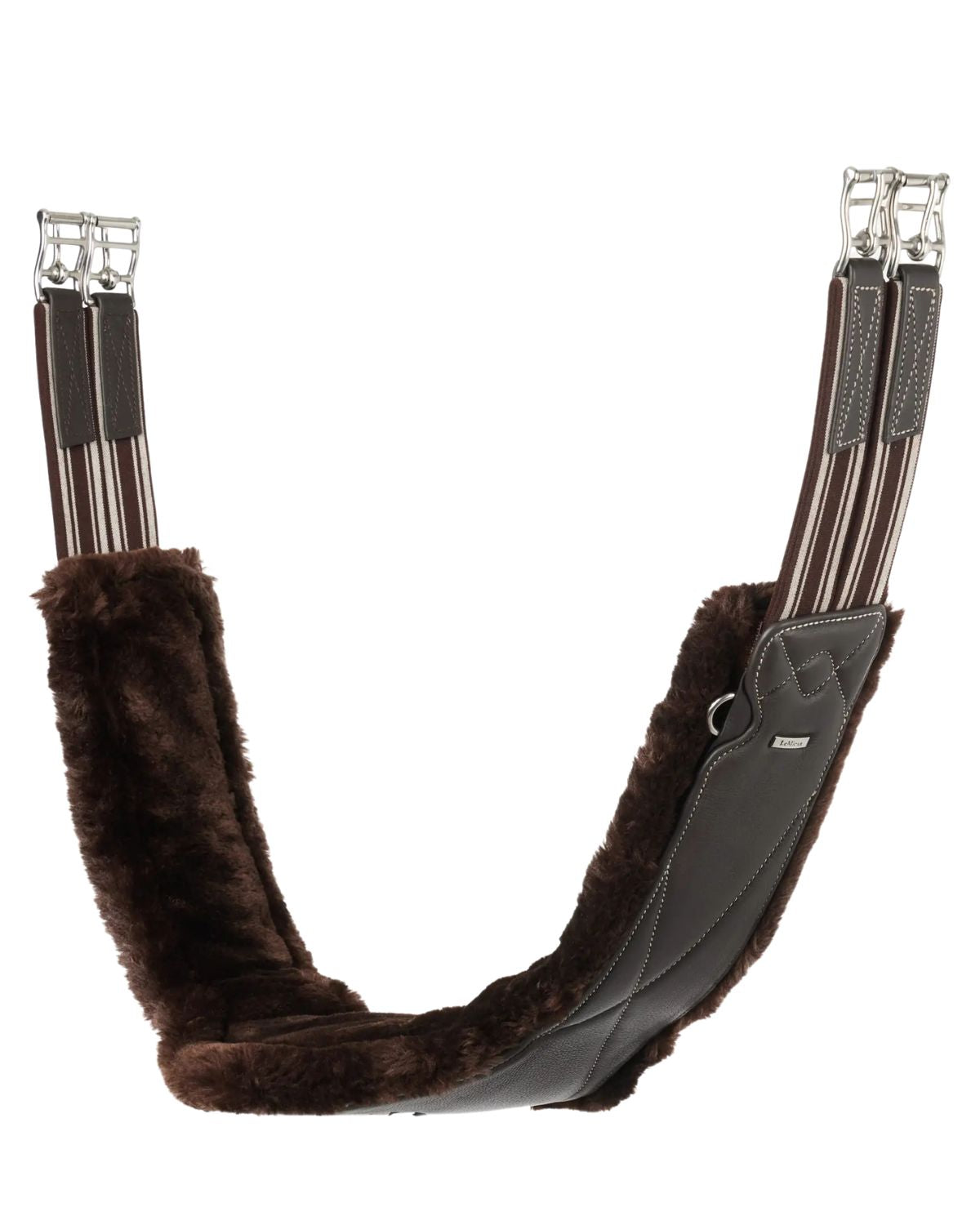 LeMieux Arika Simuwool Contoured Long Girth Brown