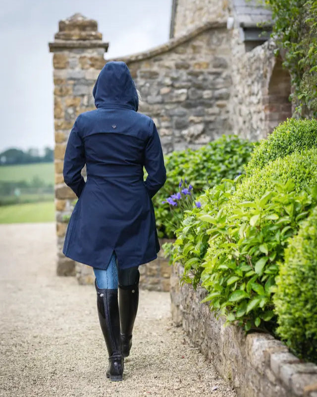 Lemieux Maisie Navy Riding Jacket: Waterproof & Lightweight Outerwear
