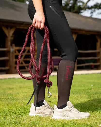 LeMieux Training Leadrope Black/Red