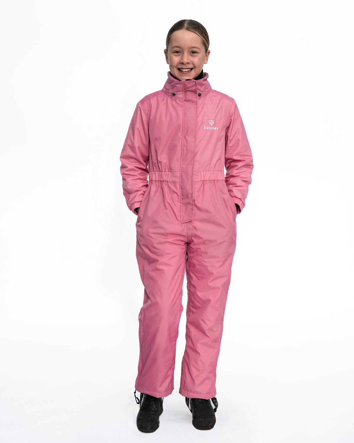 Equidry Children's All-In-One Puddle Suit Dusky Pink