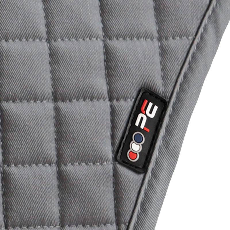 Premier Equine Grey Cross Country Saddle Pad: Comfort & Protection for Horse Riding
