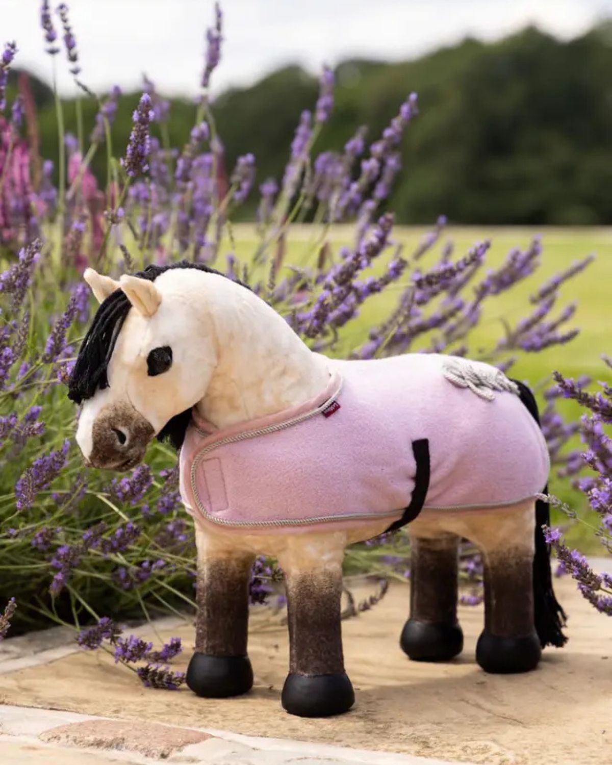 LeMieux Toy Pony Dream in Pink Blanket | Equestrian Toy Horse with Lavender