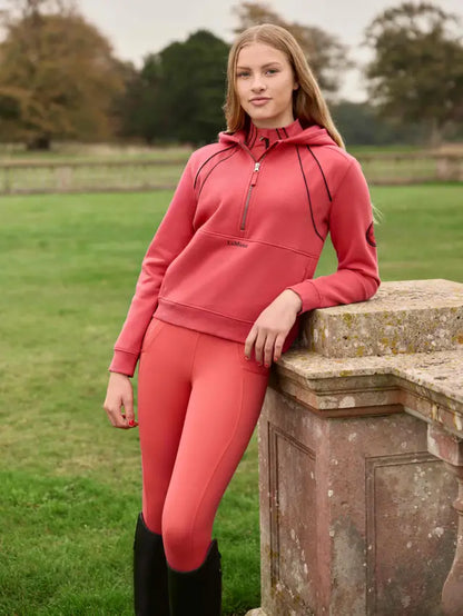 LeMieux Young Rider Hettie Cranberry Hoodie & Riding Leggings: Equestrian Fashion for Girls