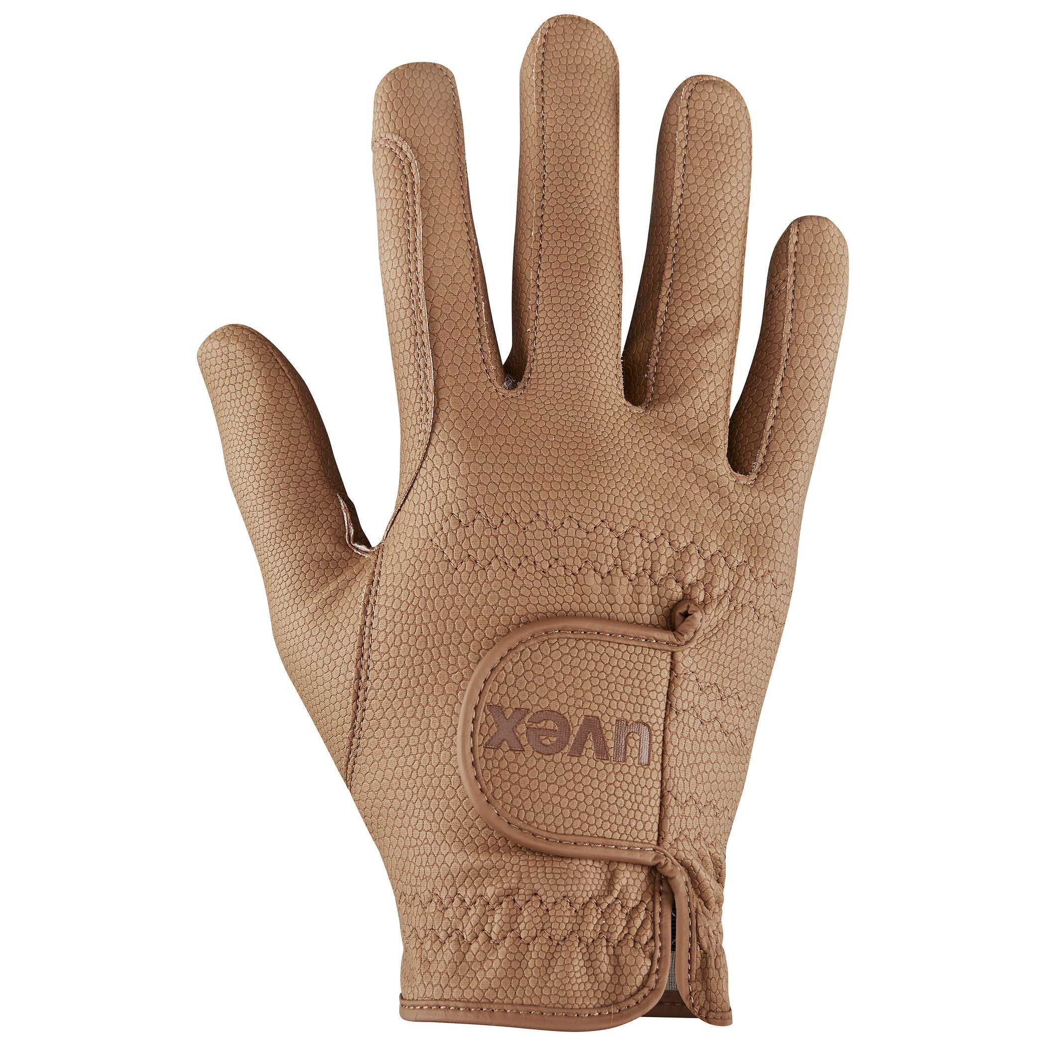 UVEX Sportstyle Caramel Riding Gloves: Durable & Comfortable Equestrian Gloves