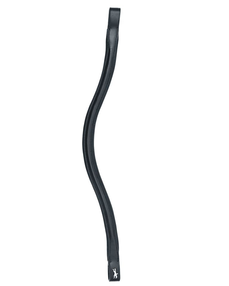 Schockemohle Browband Leather Select black/silver