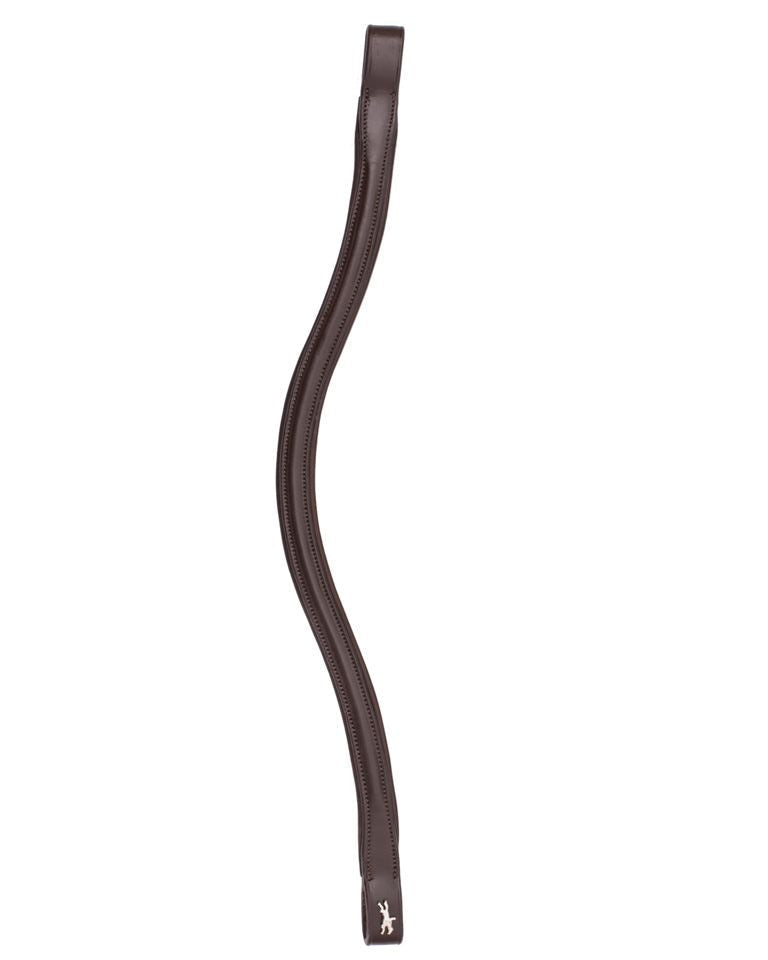 Schockemohle Browband Leather Select espresso/silver