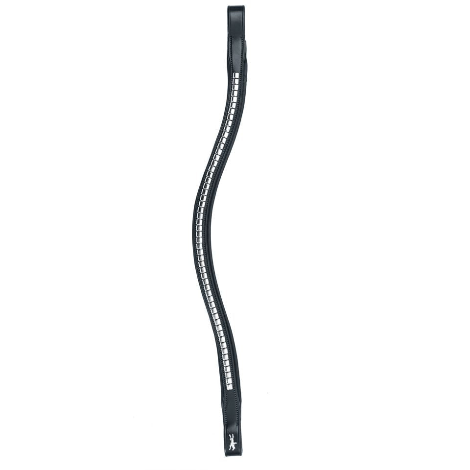 Schockemohle Browband Clincher Select black/silver