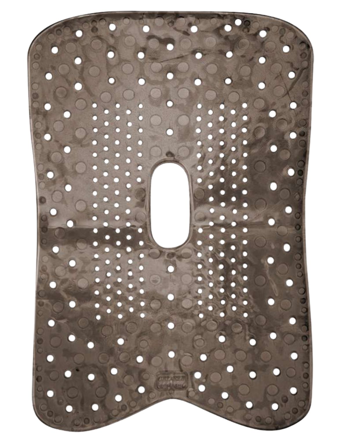 GELEZE GEL-EZE SADDLE PAD: Grey impact absorbing gel saddle pad. Equiflair equestrian gel pad for horses and riders.