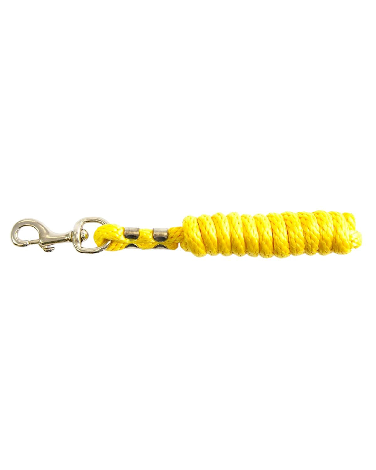 KM ELITE Poly Lead Rope Yellow - Durable, Chew-Resistant Horse Lead | Equiflair