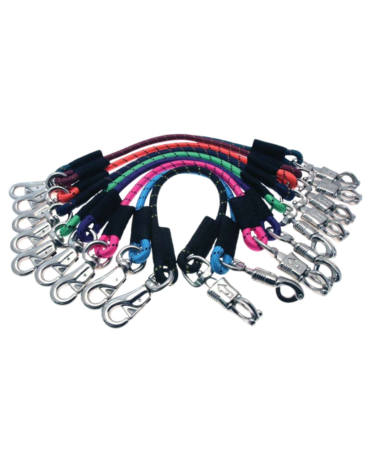 Bungee Trailer Ties - Quick Release Panic Snap - Horse Trailer Accessories - Equiflair - Various Colors