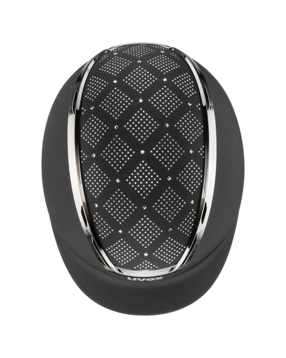 Uvex Exxeed Jewel Riding Helmet - Black