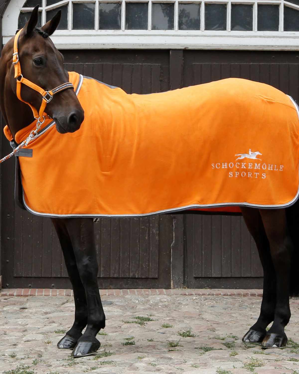 Schockemohle Fleece Rug Premium Fleece orange