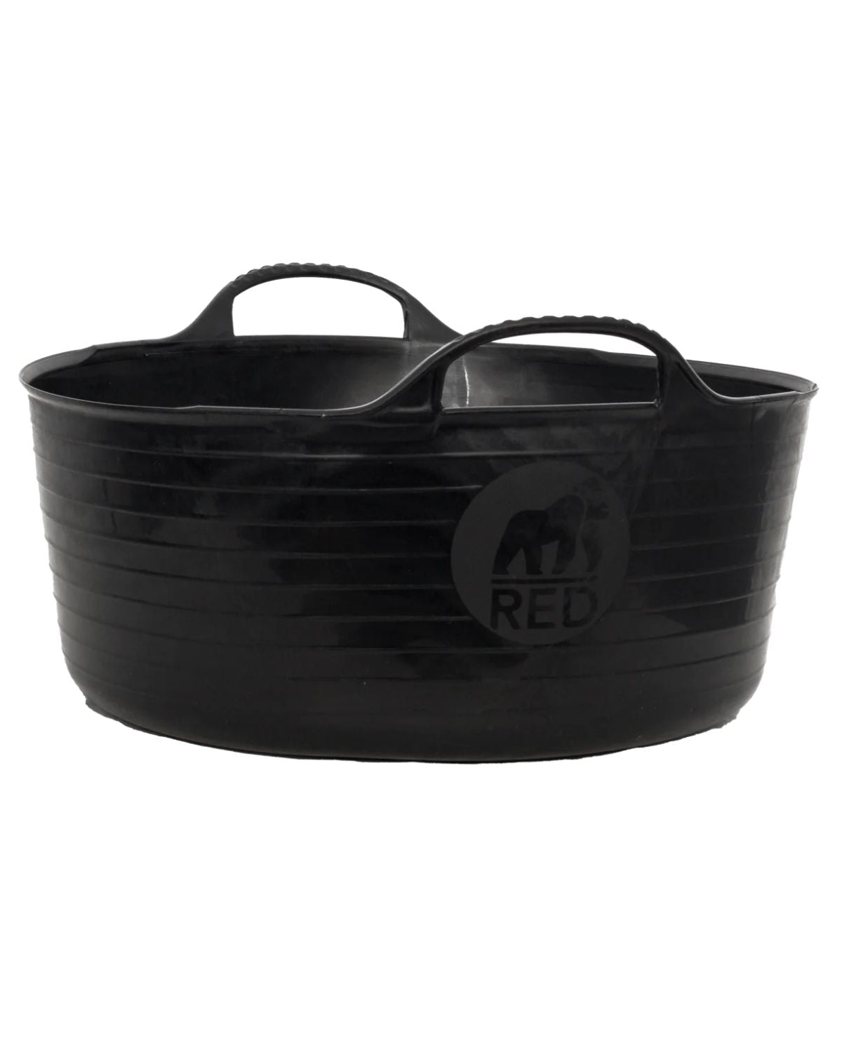 Black Gorilla Tub - Small Shallow 15L Flexible Container | Equiflair