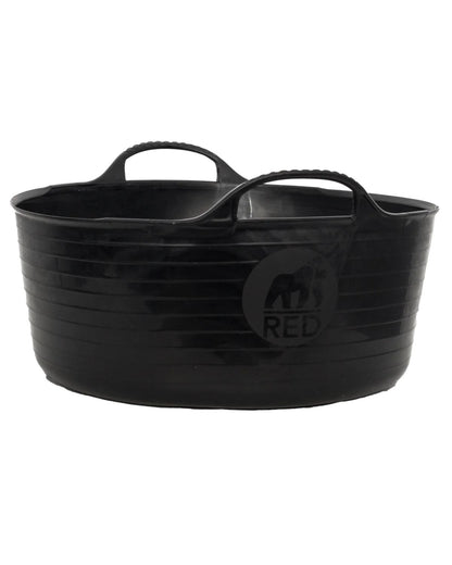 Black Gorilla Tub - Small Shallow 15L Flexible Container | Equiflair