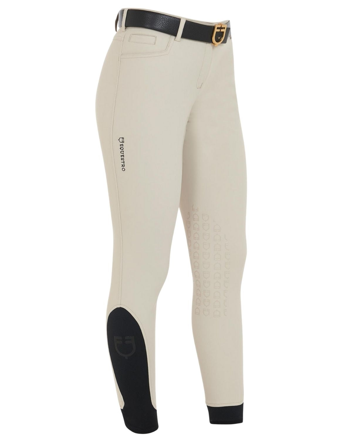 Equestro Women's Latest Generation Summer Breeches Oxford Tan