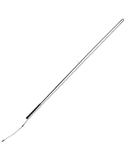 Woof Wear Lunge Whip - Black Horse Training Whip, Equestrian Equipment, Fiberglass Shaft, Ergonomic Handle