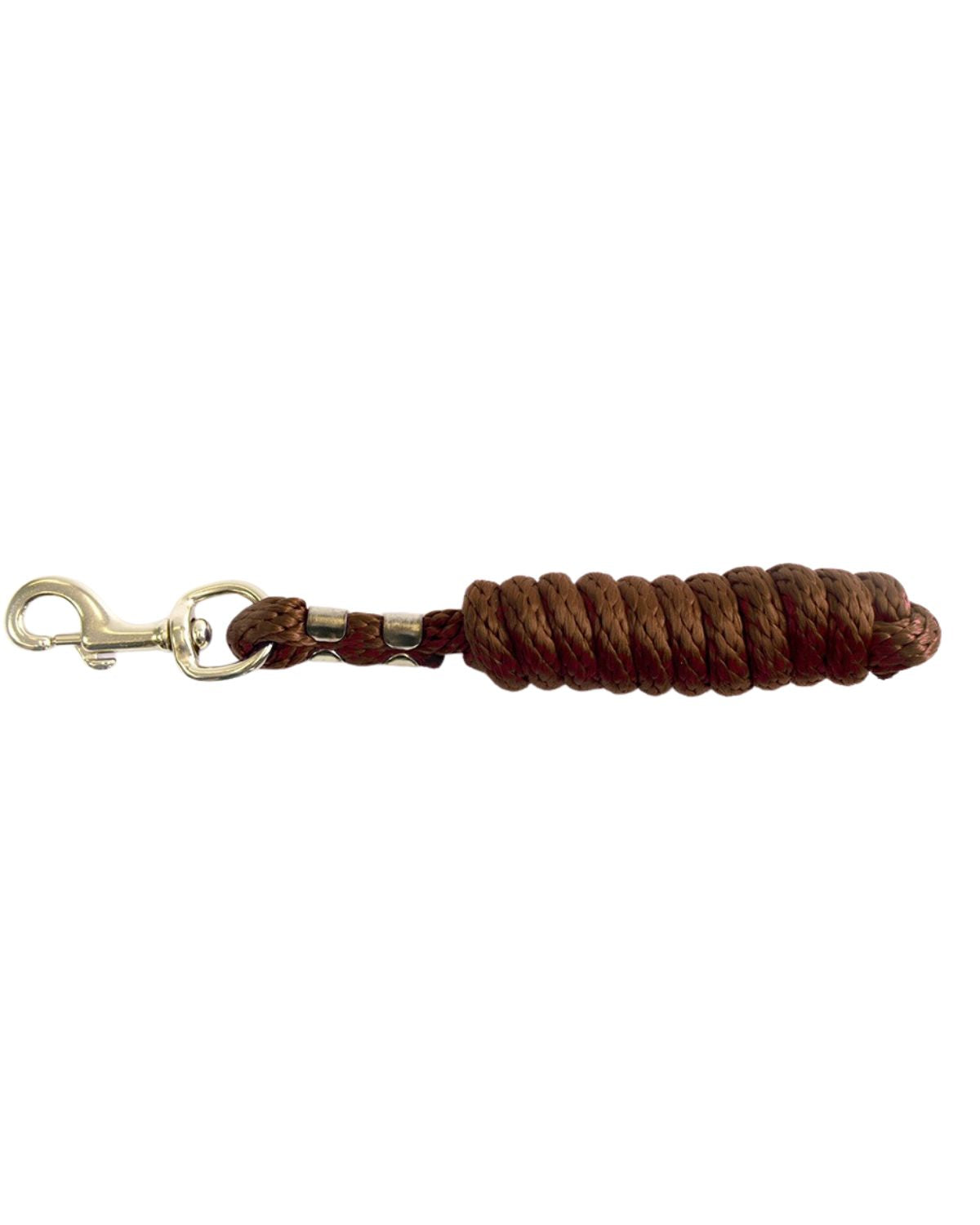 KM Elite Brown Poly Horse Lead Rope | Equiflair Premium Equestrian Supplies