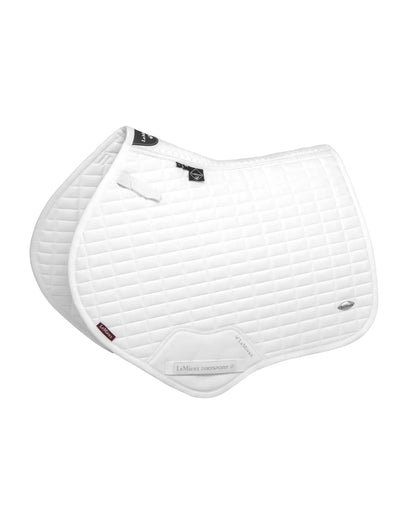 LeMieux Self-Cool Arctic White Close Contact Saddle Pad - Cooling Horse Riding Equestrian Equipment for Enhanced Comfort