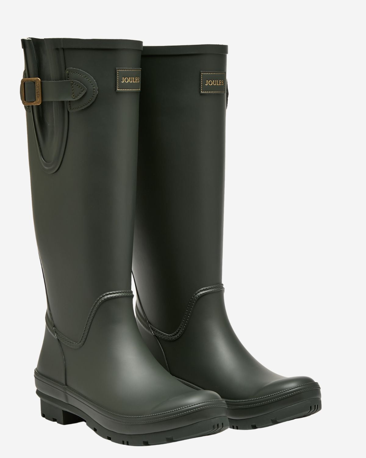 Joules Women's Houghton Adjustable Tall Welly Green
