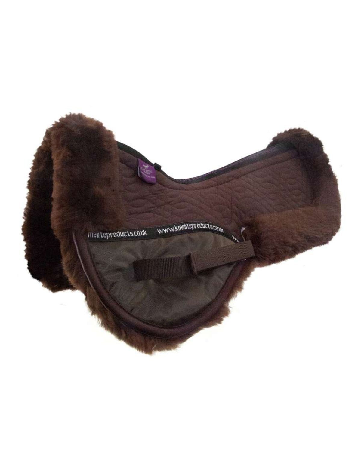 KM Elite High Wither Half Pad Brown