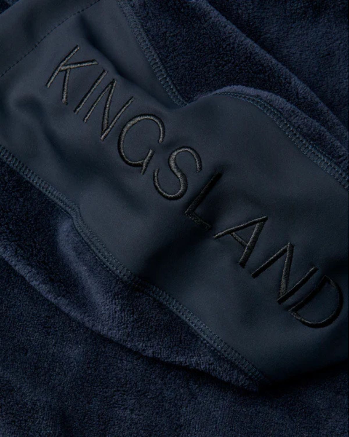 Kingsland Kvania Navy Ladies Coral Fleece Jacket - Equestrian Performance Wear