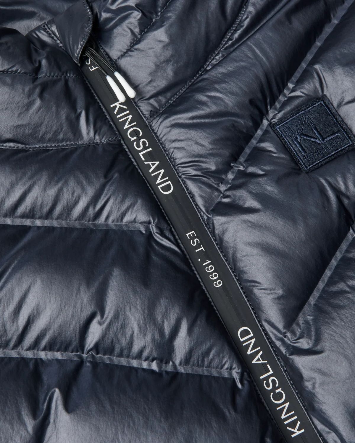 KINGSLAND KLVAM Padded Unisex Vest Navy: Water-Repellent, Wind-Resistant Equestrian Outerwear