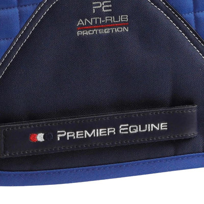 Premier Equine Royal Blue Dressage Saddle Pad - Close Contact Cotton Horse Equipment