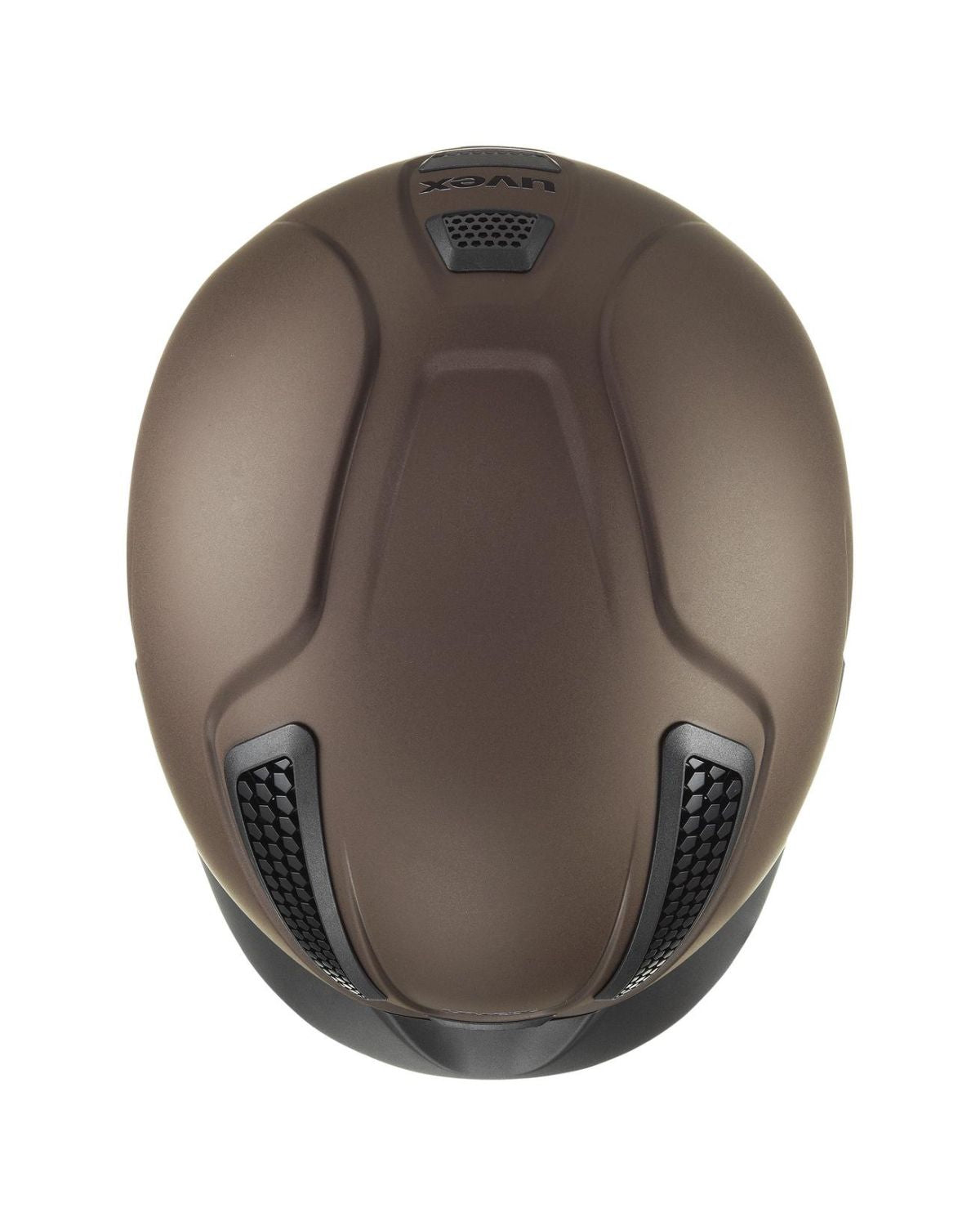 UVEX PERFEXXION III RIDING HELMET - Brown Matt Equestrian Helmet