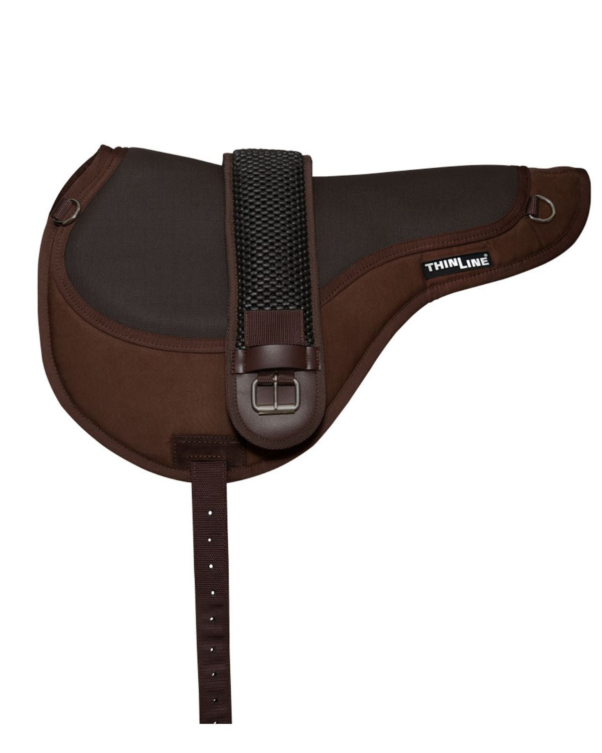 ThinLine Comfort Bareback Saddle Pad with Girth Brown
