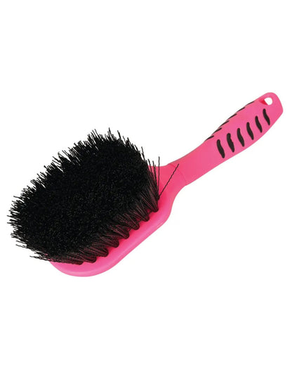 Hy Equestrian Vivid Bucket Brush Pink