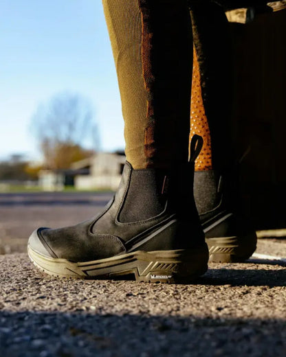 LeMieux Trex Waterproof Chelsea Boots Black: Equestrian Boots with Michelin Sole