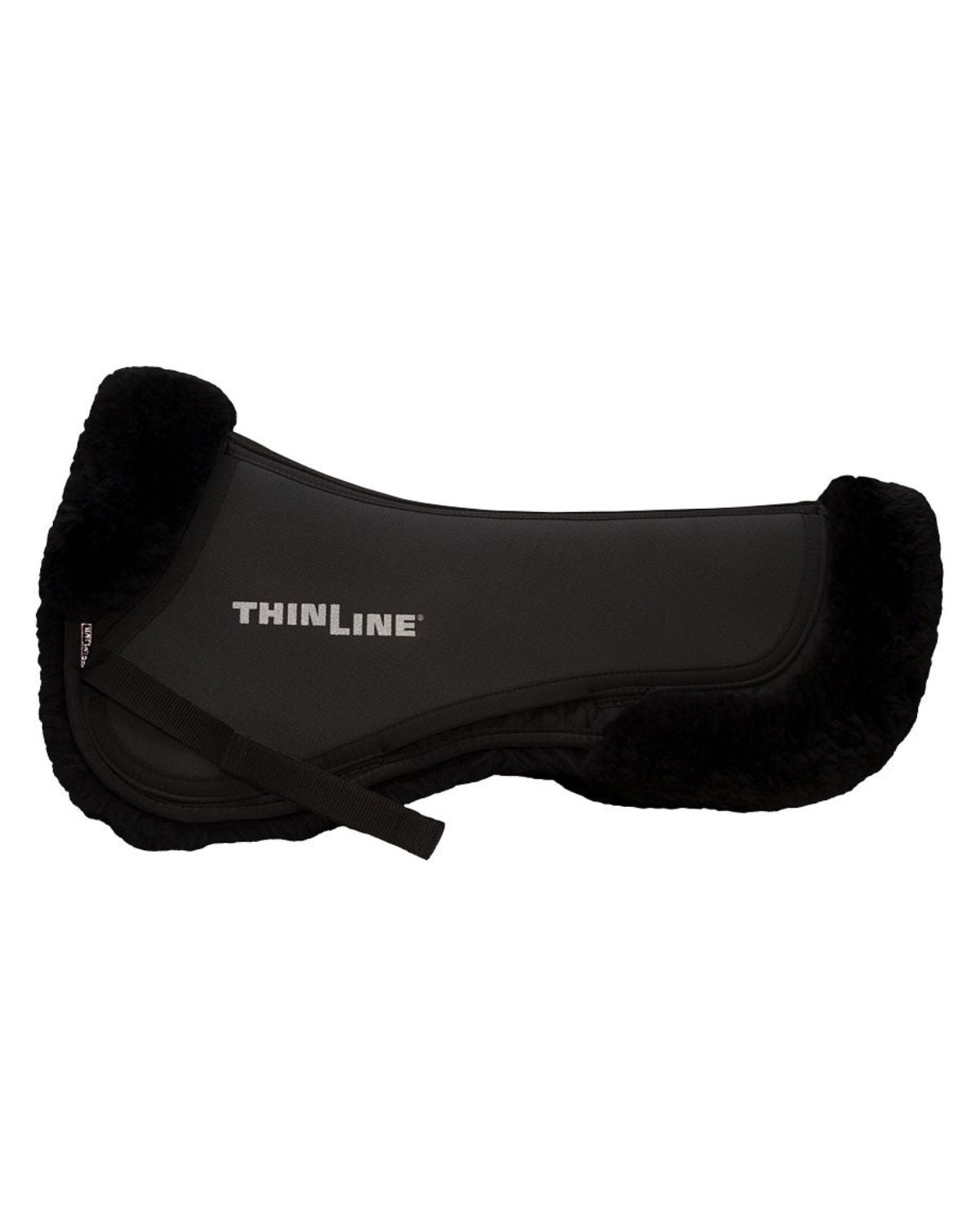 ThinLine Full Sheepskin Comfort Half Pad Black