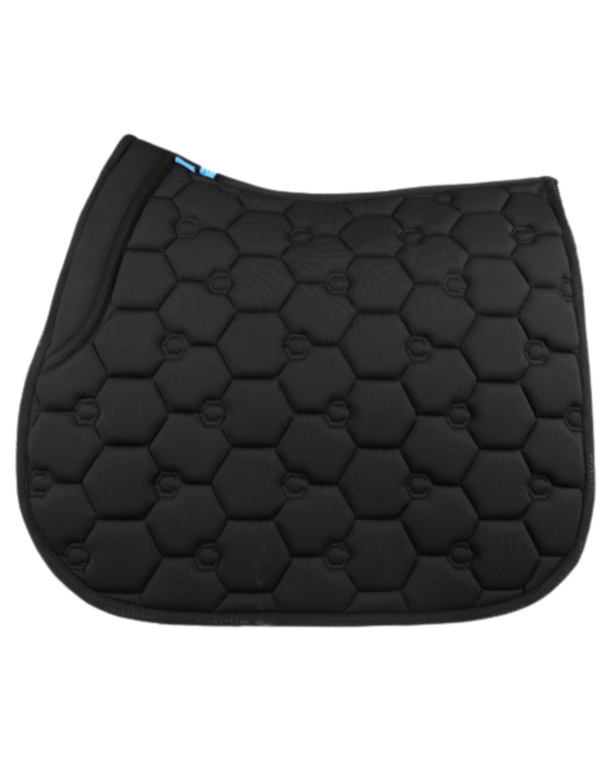 COLDSTREAM WHITSOME Black Saddle Pad - Equestrian Comfort and Style - Equiflair